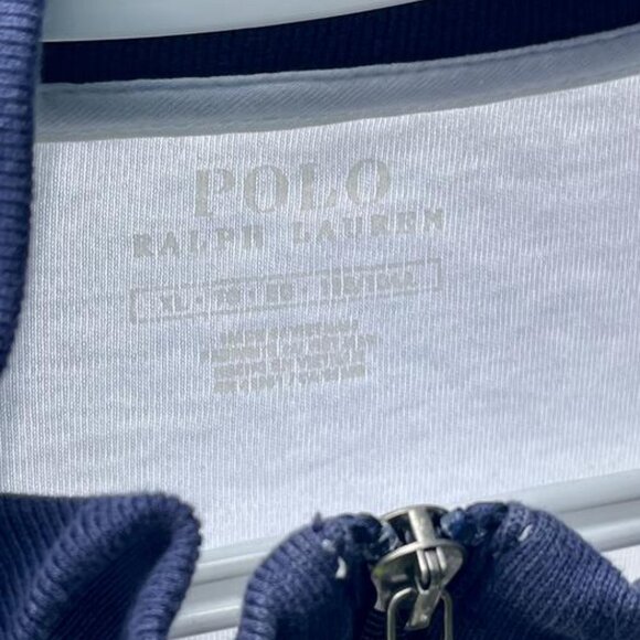 Polo by Ralph Lauren White/Red/Navy XL Track Jacket – Excellent Condition! - Picture 2 of 4